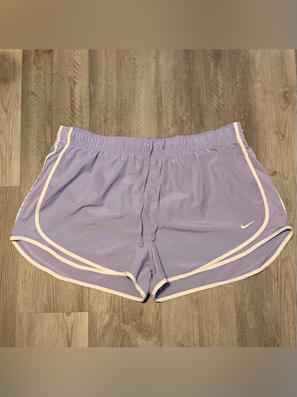 Nike Women's Lavender Dri-Fit Running Shorts